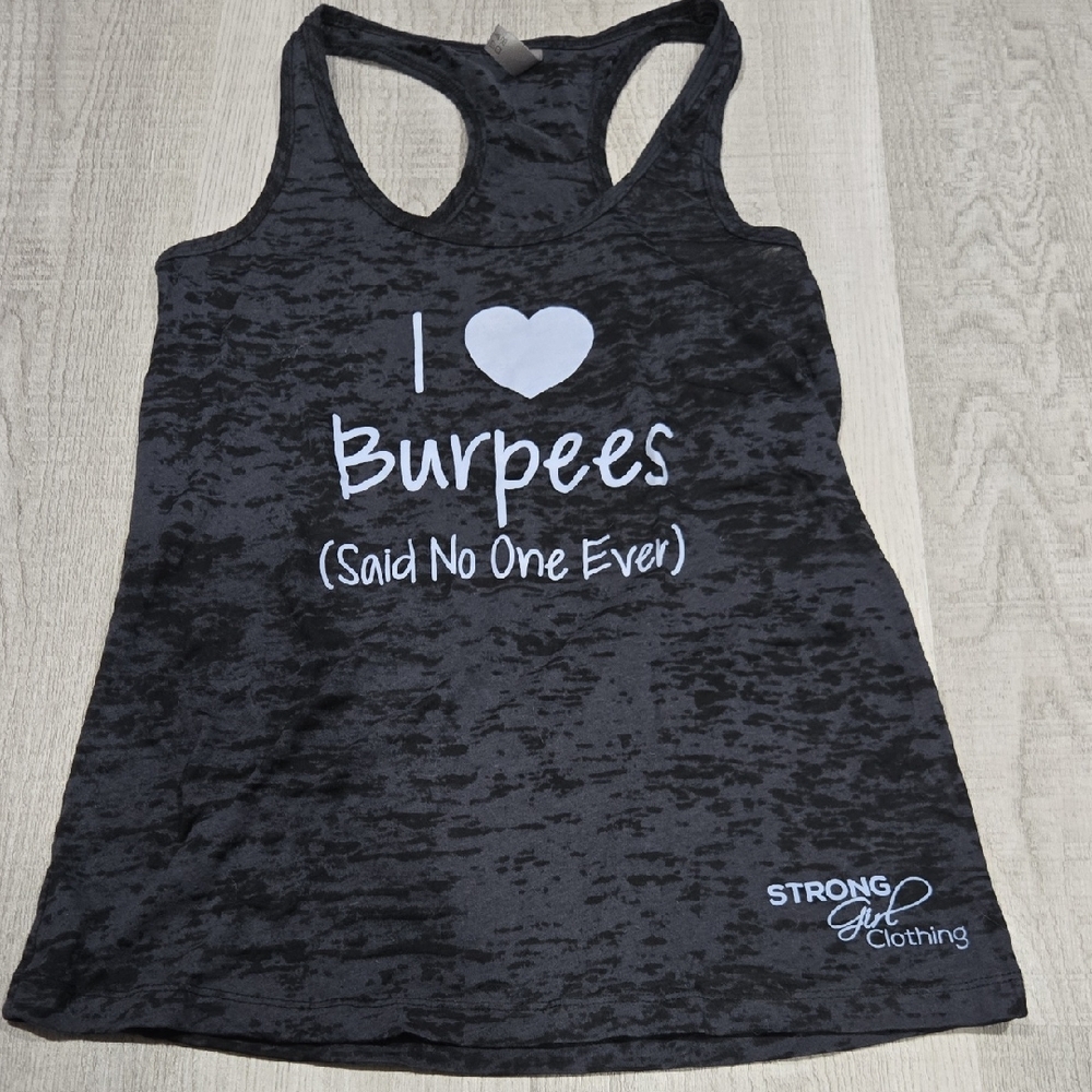 Strong Girl Clothing Black Tank Top
